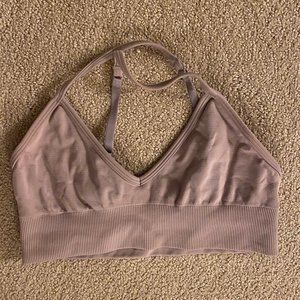 Lululemon mauve sports bra